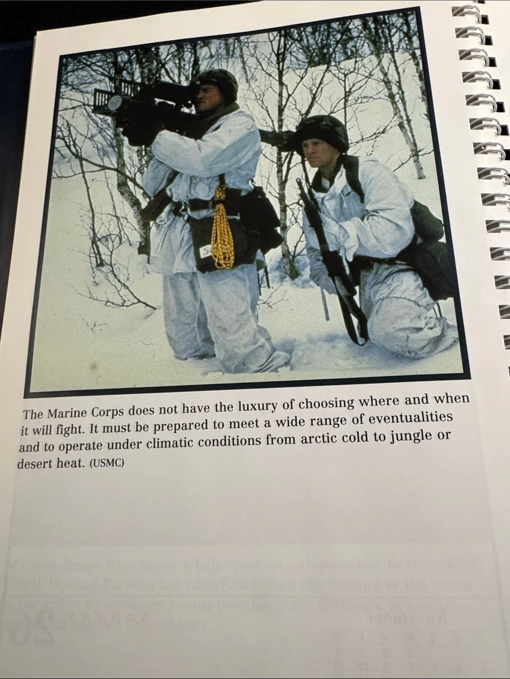 United States Marines 2006 Blue Calendar Book
